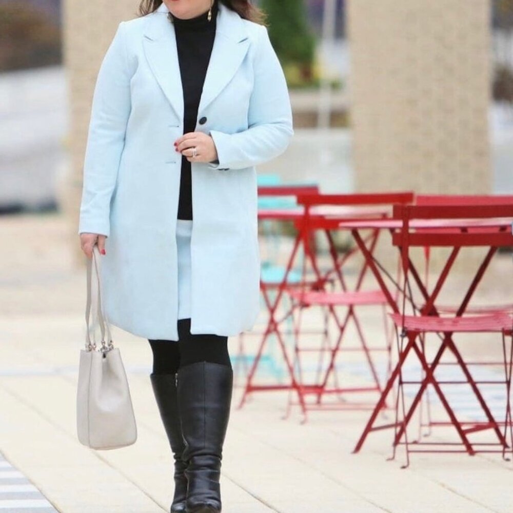 White House Black Market Classic Coat